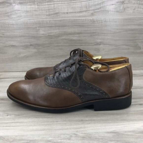 Sandro Moscoloni Oxford Shoes Mens\'s 12 brown Leather 2 tone Lace Up main image 11